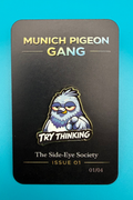 The Side- Eye Society - Issue 01 - 01/04 - Try Thinking - Emaille Pin