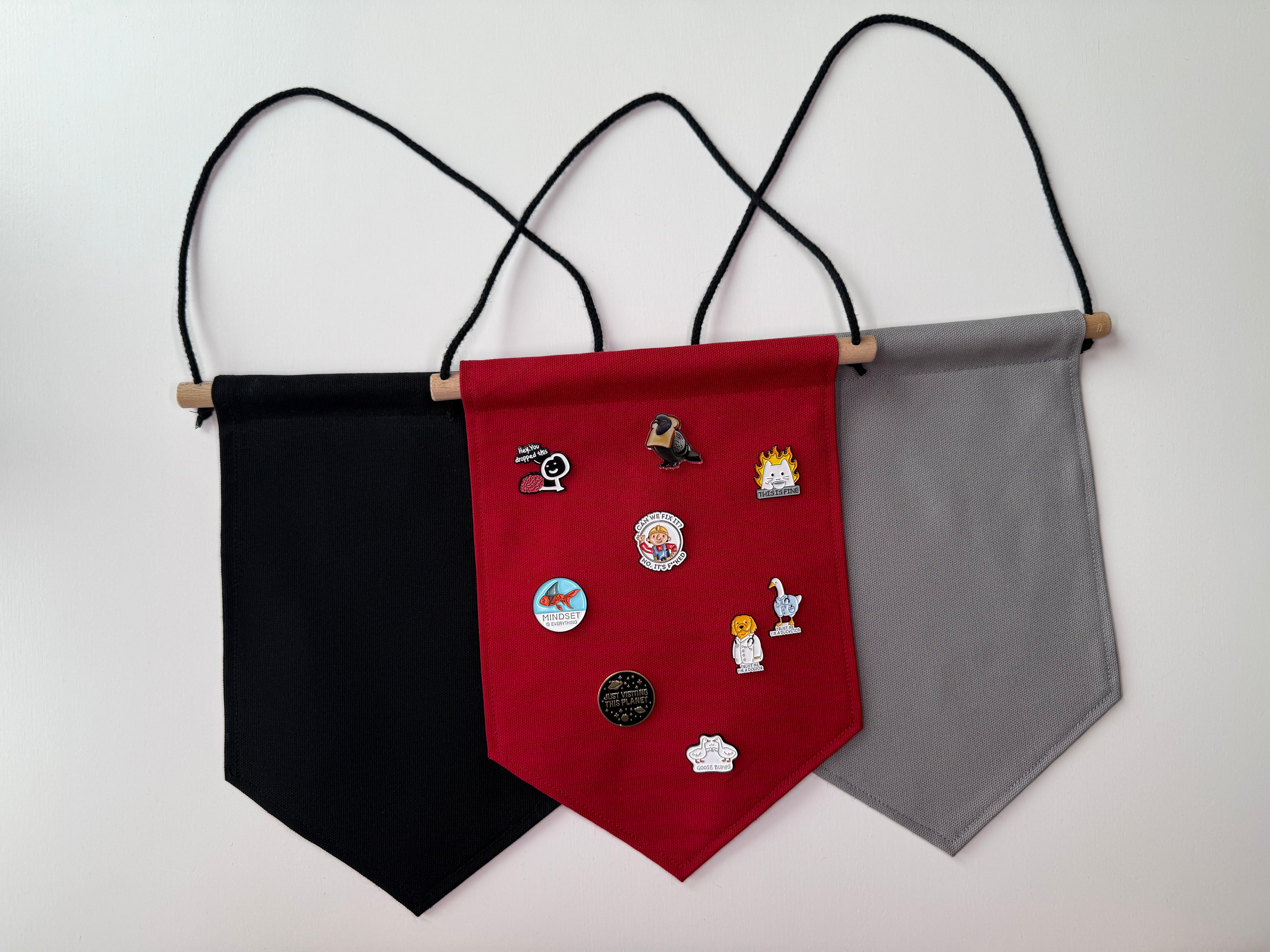 Pin Banner Klein