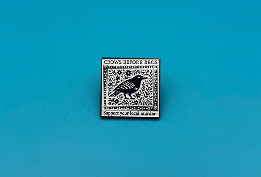 Crows Before Bros Enamel Pin - Emaille Pin
