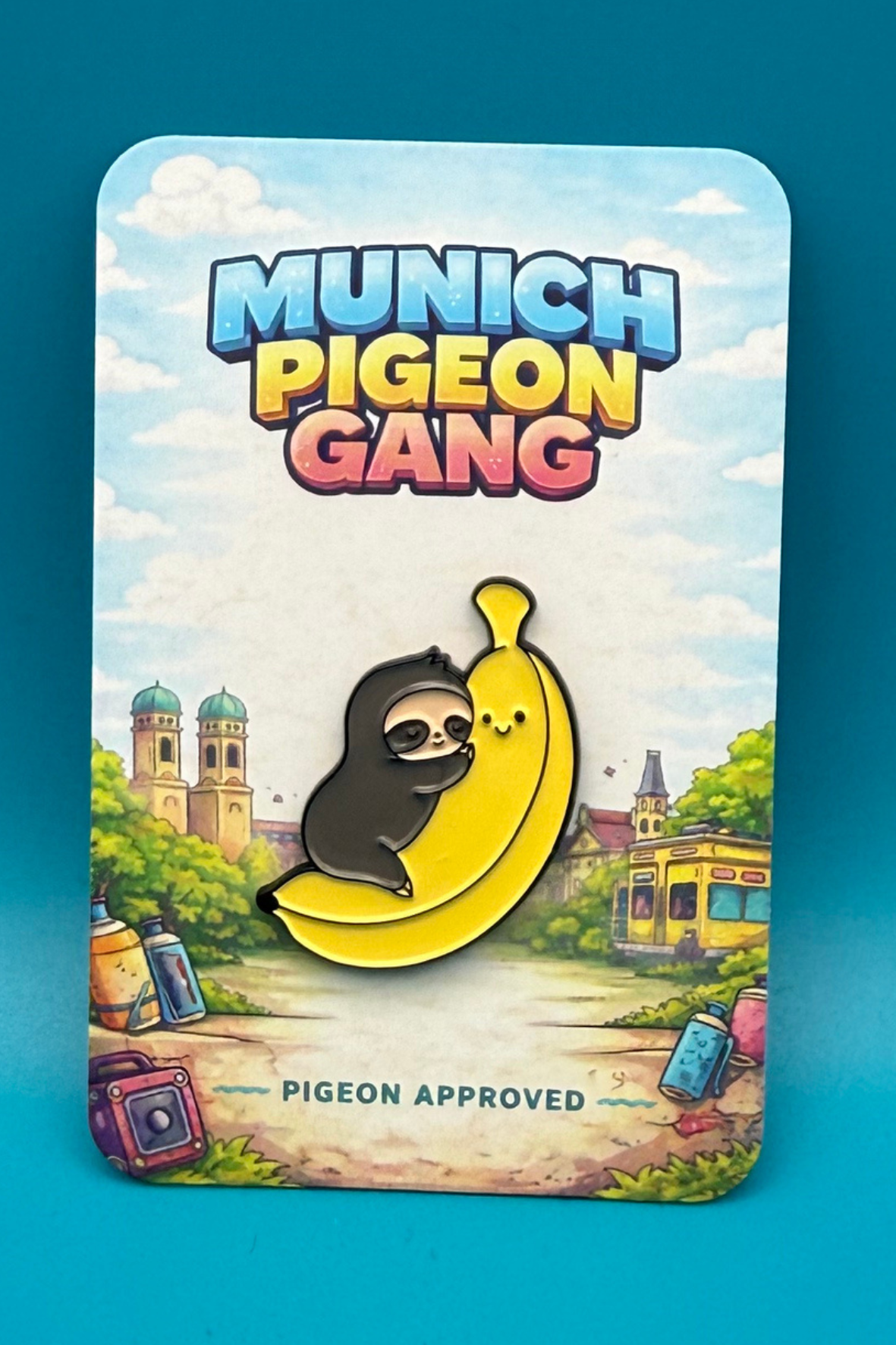 Chilliges Faultier-Leben - Banana