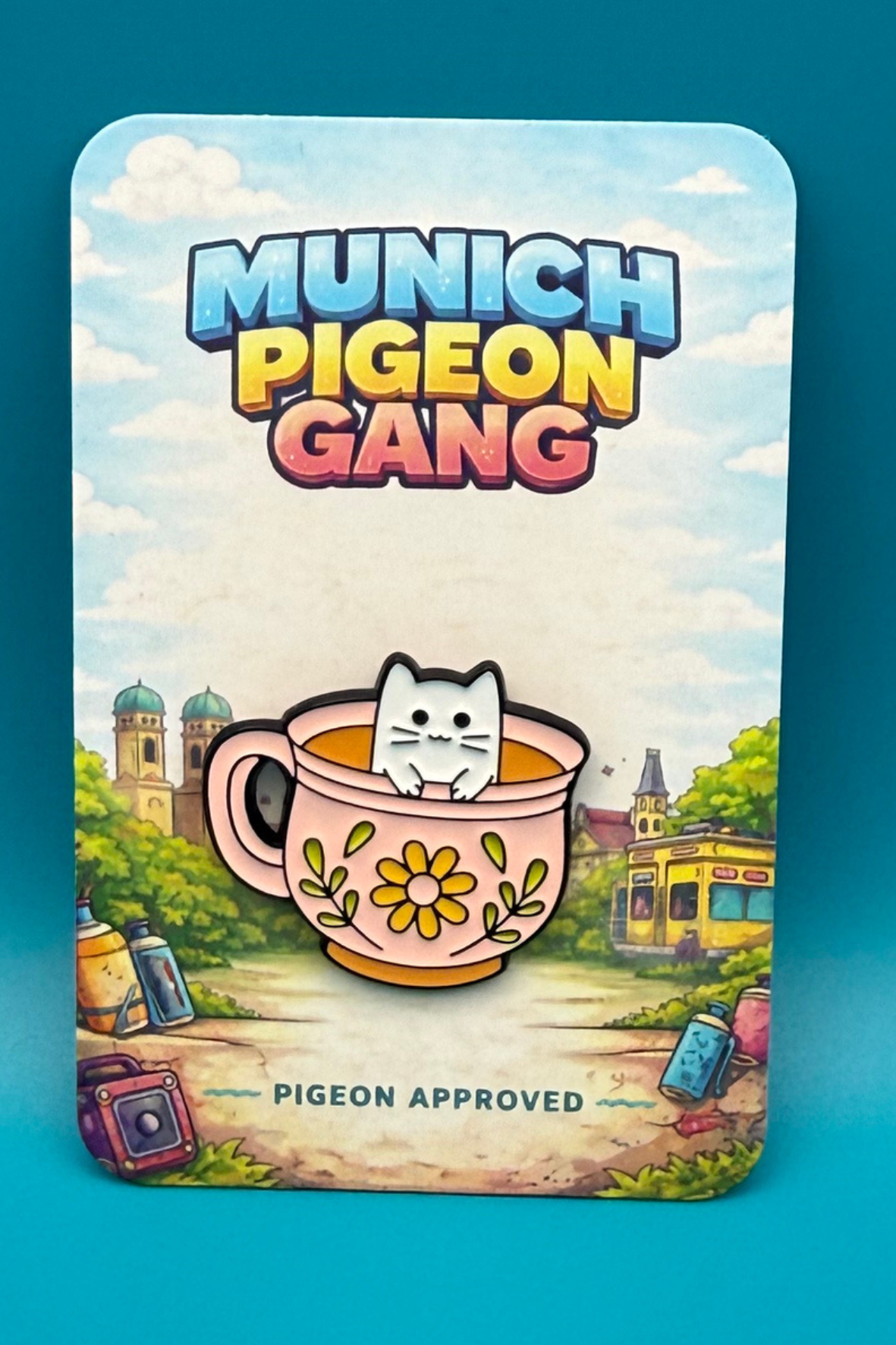 Tea Time Buddies Pin Set