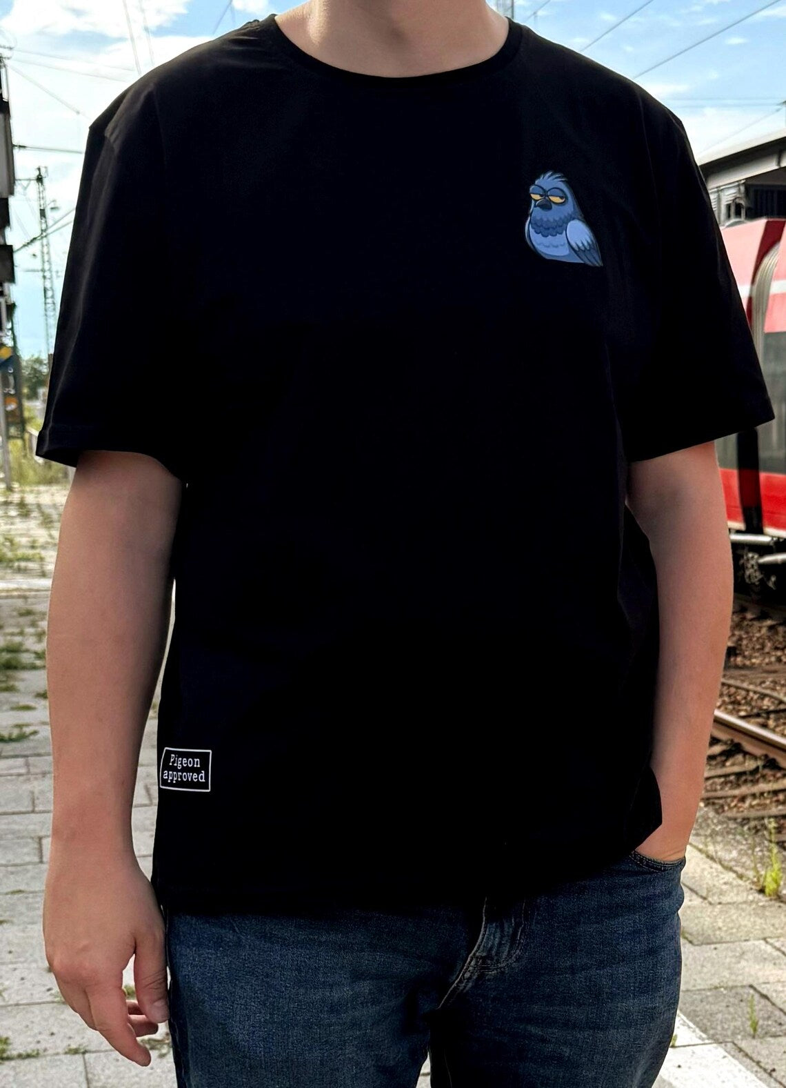 Pigeon Approved Oversized T-Shirt