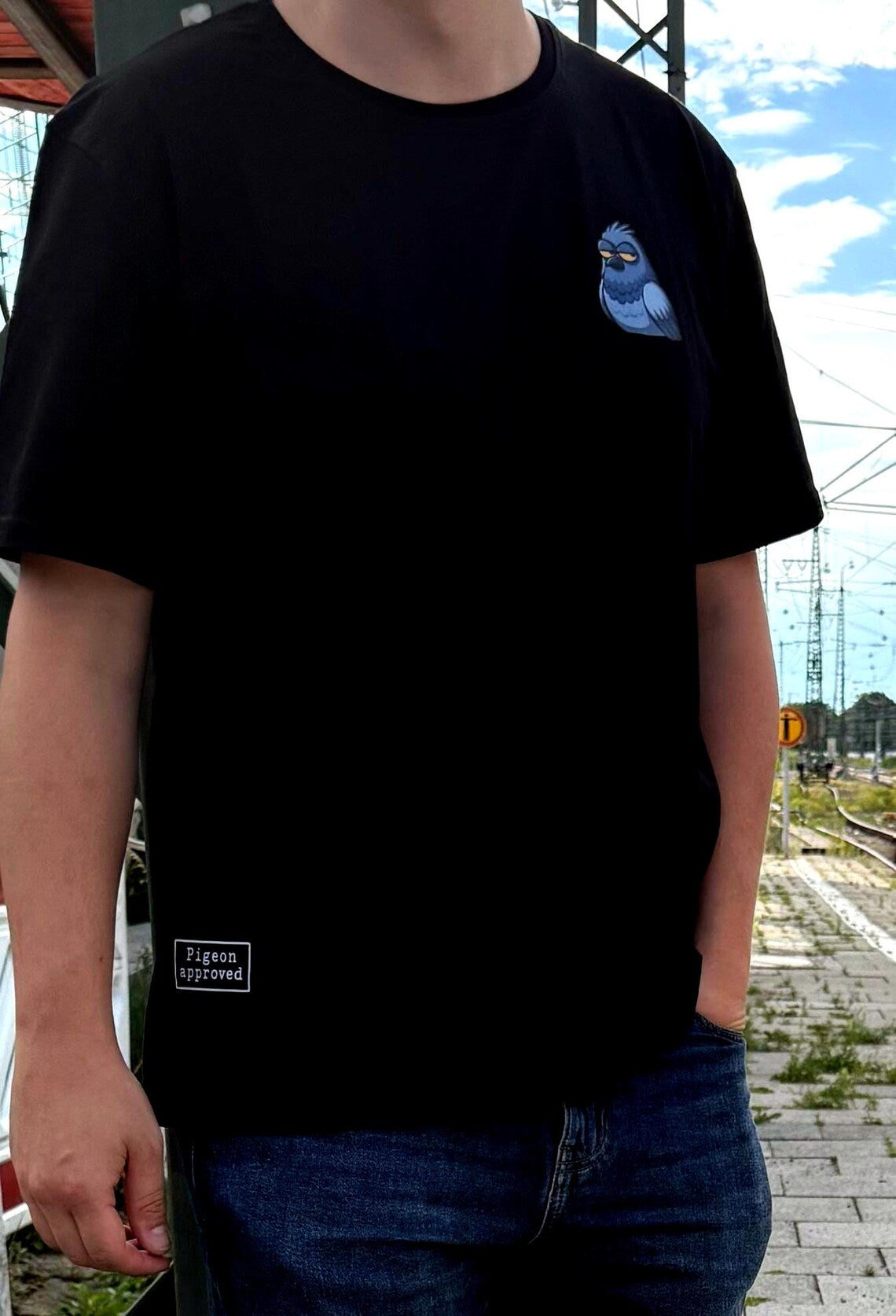 Pigeon Approved Oversized T-Shirt