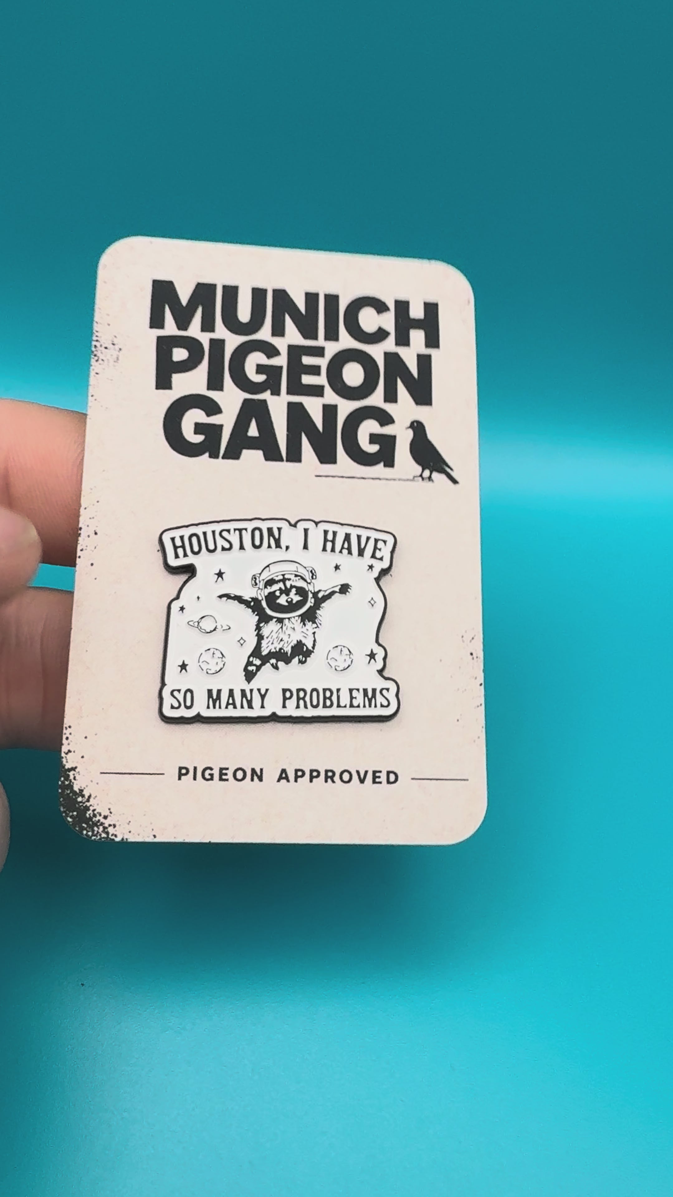 Houston, I Have so Many Problems -Emaille Pin