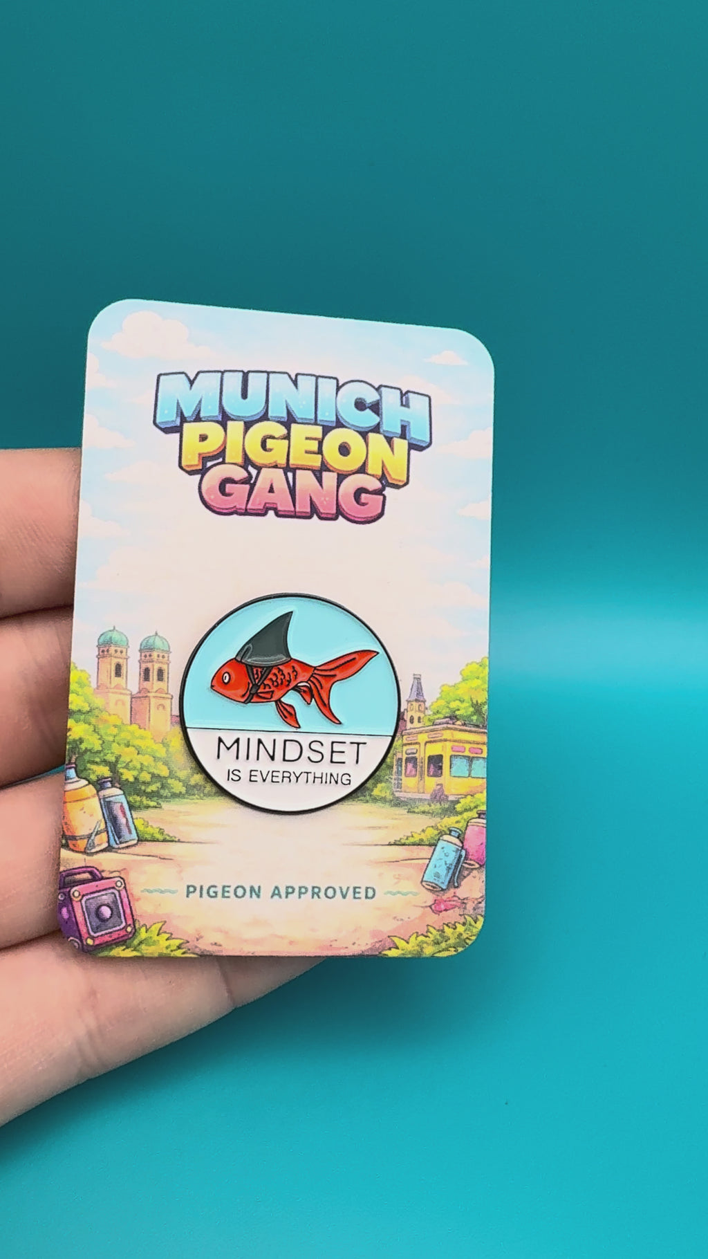 Mindset is Everything - Emaille Pin