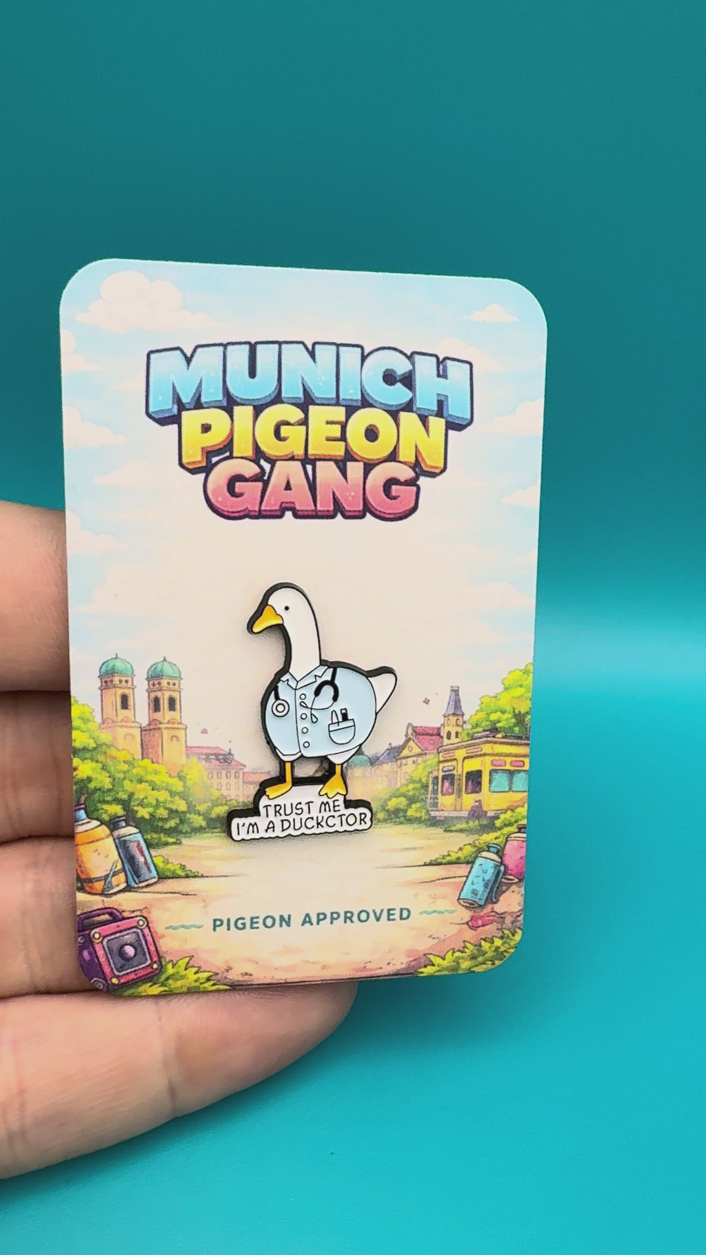 The Ducktor - Emaille Pin