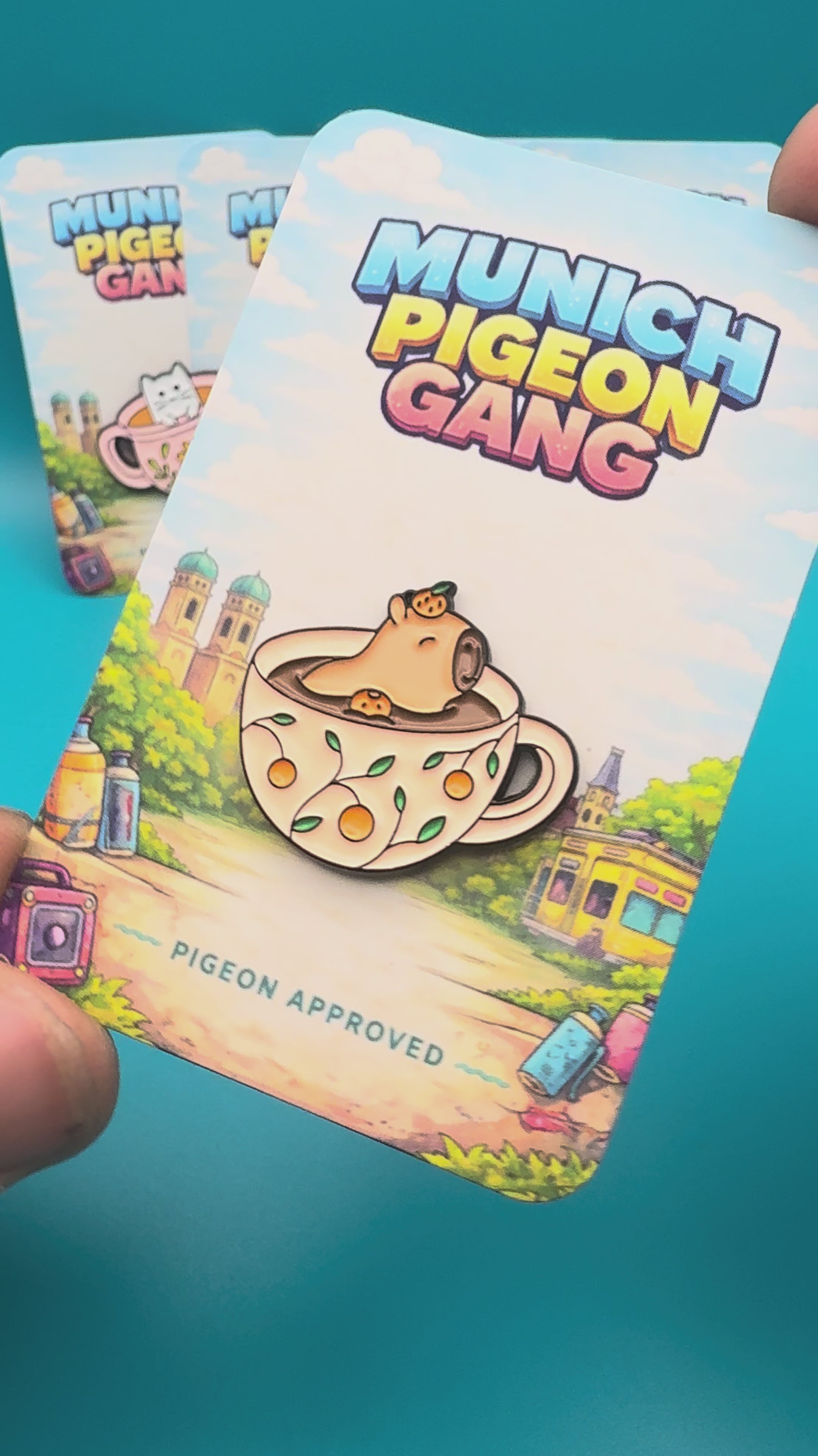 Tea Time Buddies - Capybara